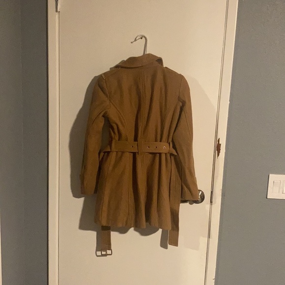 MK Women’s Asymmetrical Belted Coat - Picture 4 of 4